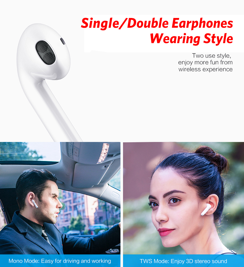 i9s Tws Headphone Wireless Bluetooth 5.0 Earphone Mini Earbuds With Mic Charging Box Sport Headset For Smart Phone