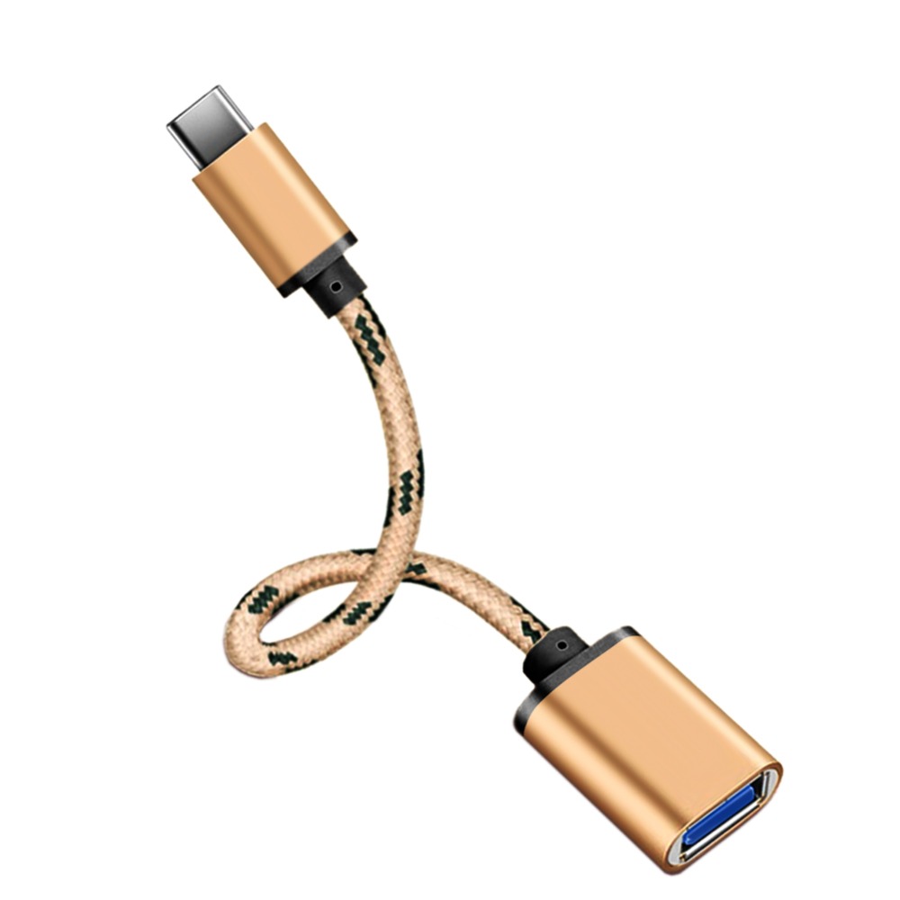 USB 2.0 Type C Male To USB 2.0 A Female OTG Data Cord Adapter Type-C OTG Adapter Cable For Sansumg LG Sony HTC Xiaomi Andriod